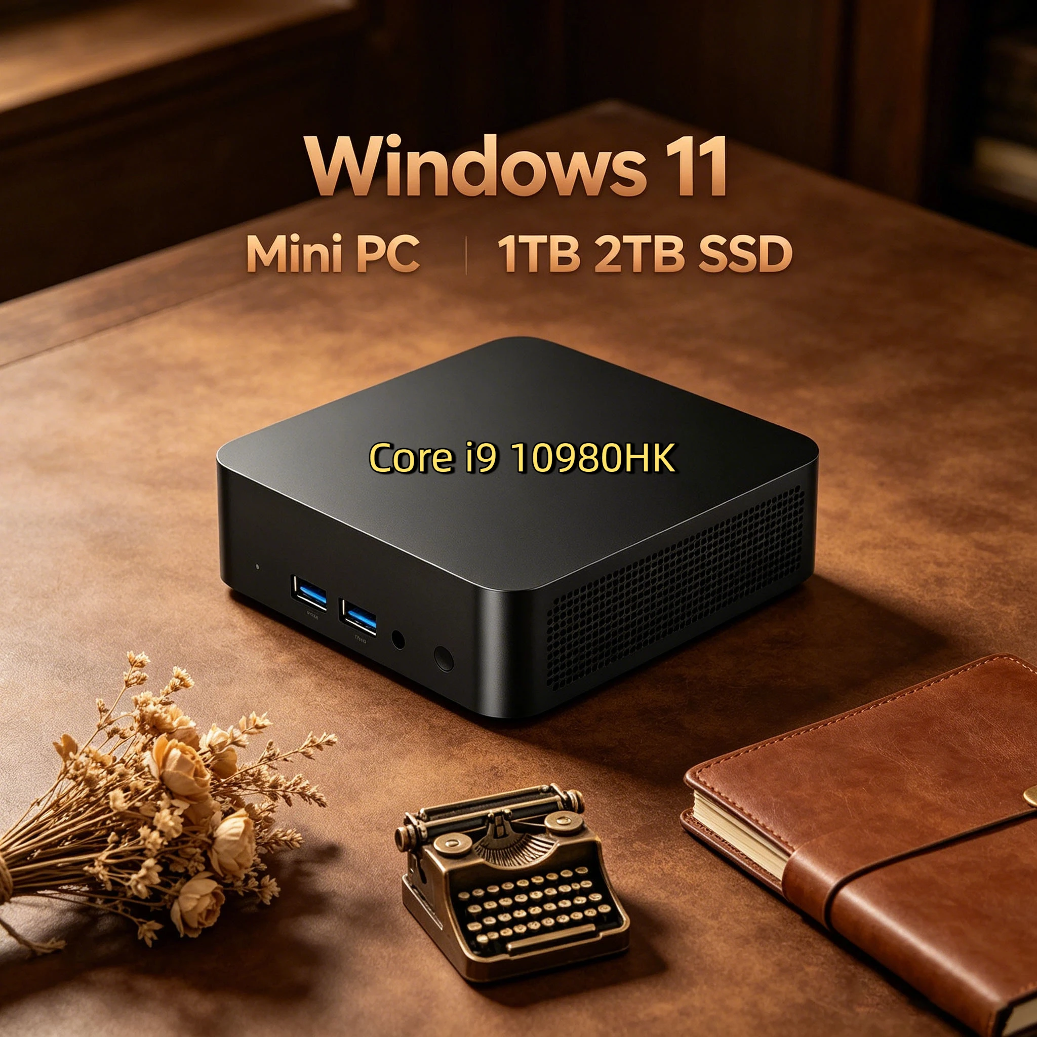 

Sovereign Windows 11 Pro Mini PC 32GB RAM 1TB 2TB SSD 4K HD WiFi 6 BT5.2 Gaming Study Desktop 3 Years Warranty Core i9 10980HK