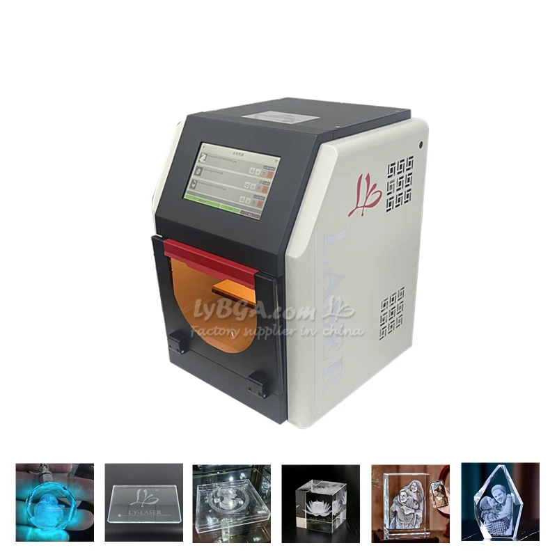 Green Light 532nm Laser Glass Crystal 3D Internal Engraving Machine Universal Stuff Laser Marking Machine