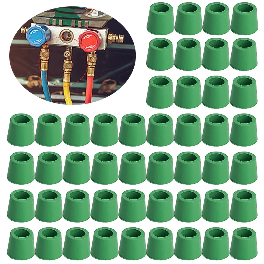 سيارة تكييف الهواء ختم طوقا تكييف الهواء خط أنابيب صيانة ختم طوقا ل 1/4 ''شحن خرطوم إصلاح المنوع #1