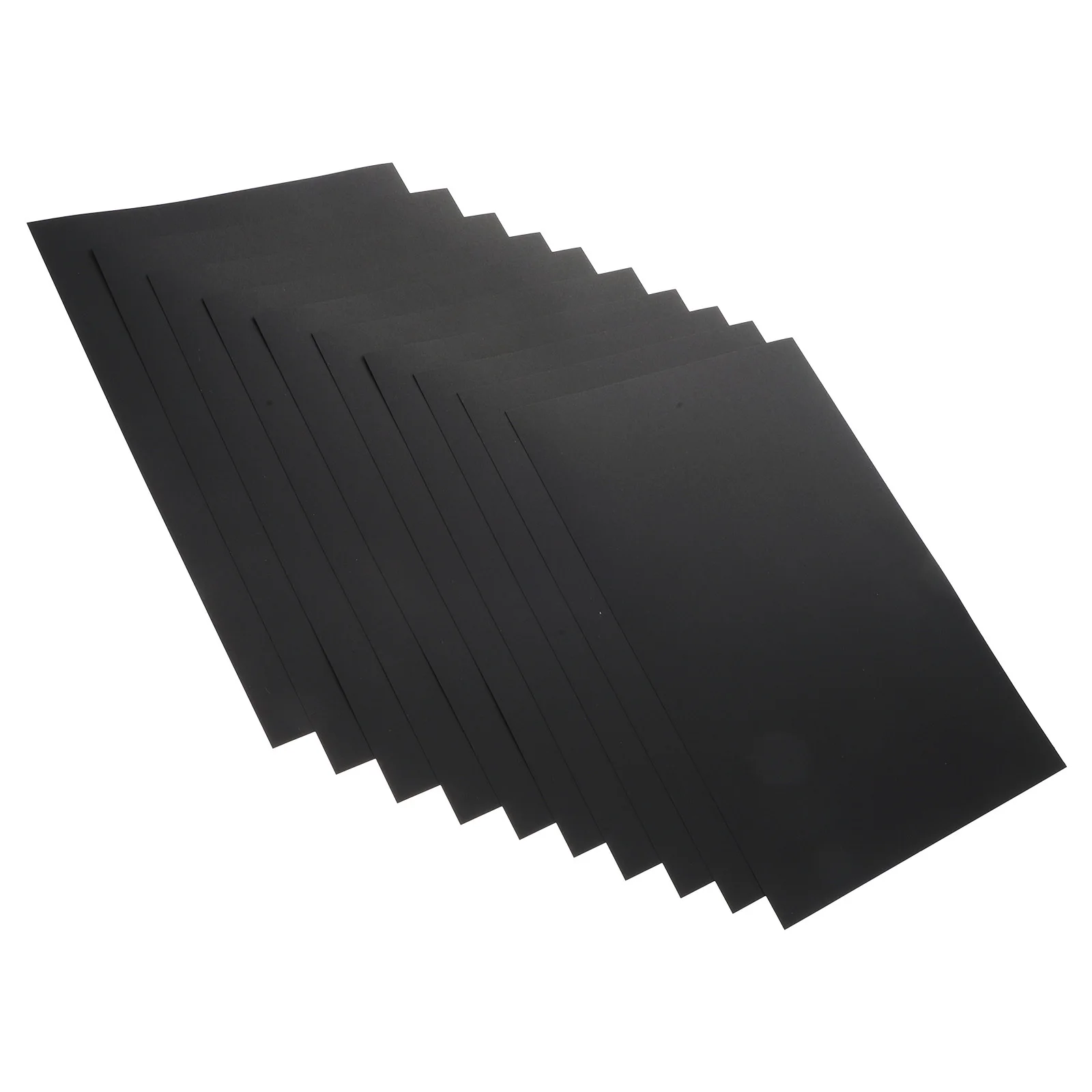 100 ورقة بطاقات سوداء سميكة ورق رسم رسم لوازم فنية A4 رقاقة لوح من الورق المقوى بطاقات سوداء