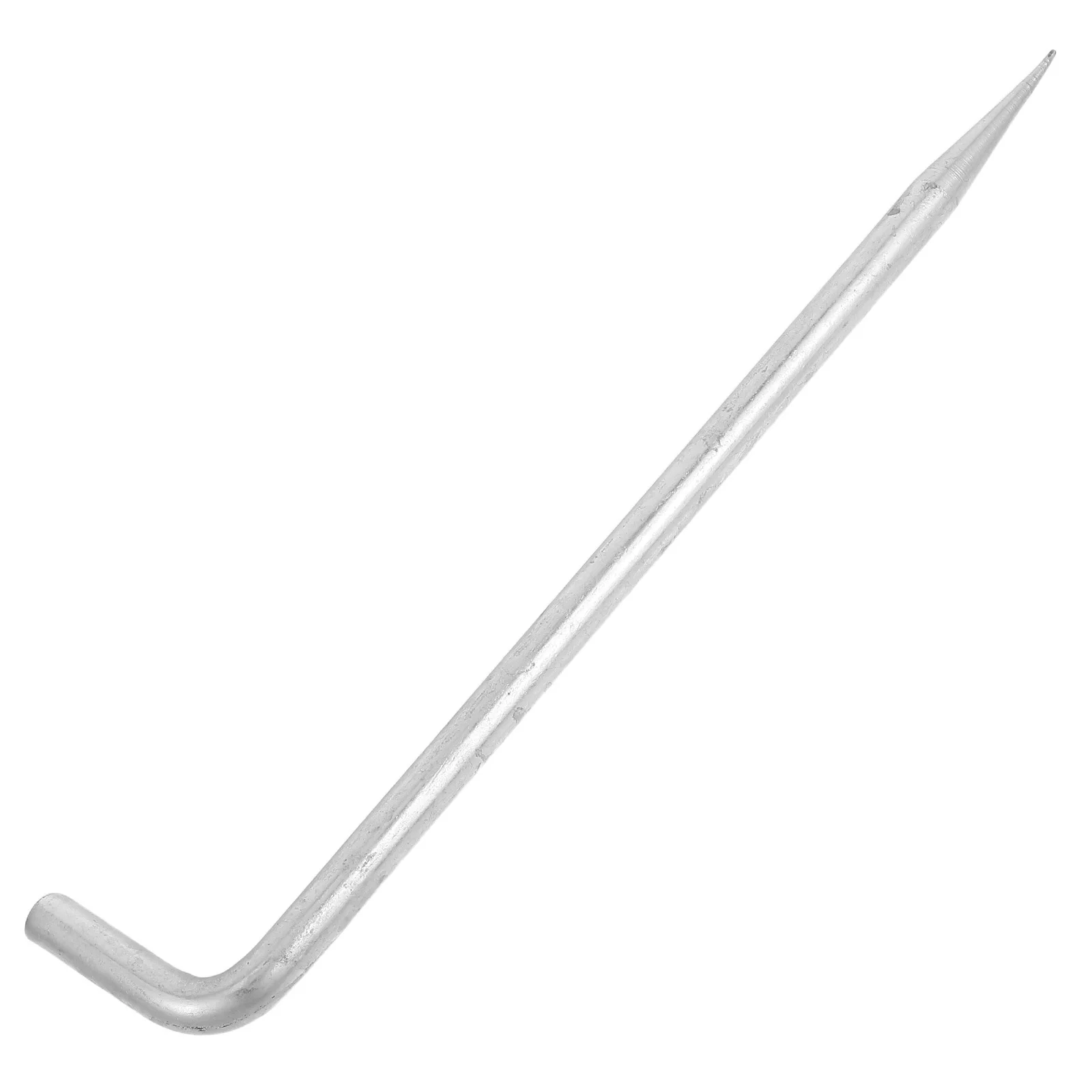 قضيب التأريض المعدني الصلب الأرضي للحماية الخارجية على شكل حرف L لخزانات أبراج الهوائيات