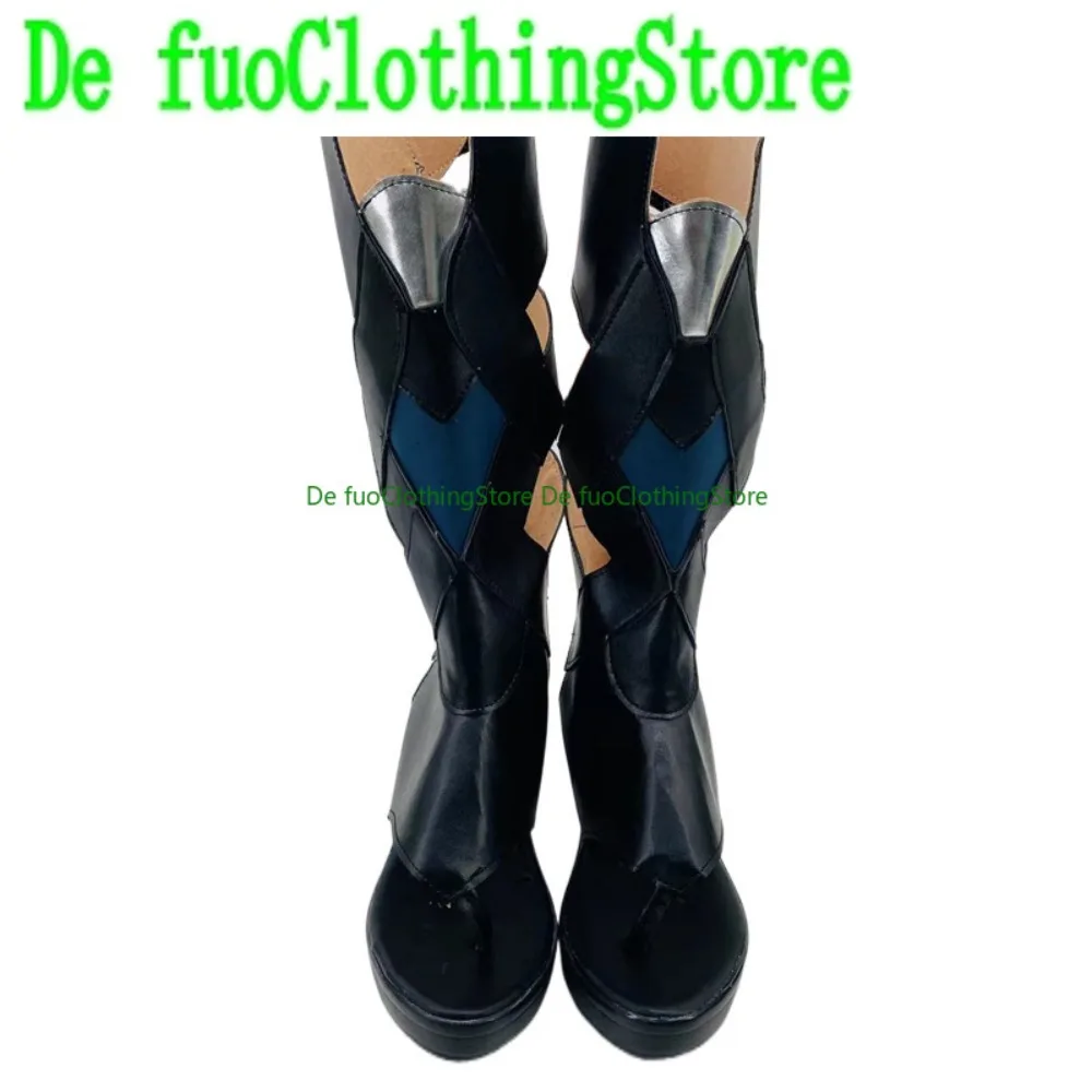 DefuoClothing Honkai Star Rail Hanabi Scarpe Cosplay Giochi anime Costumi di Halloween Scarpe per oggetti di scena