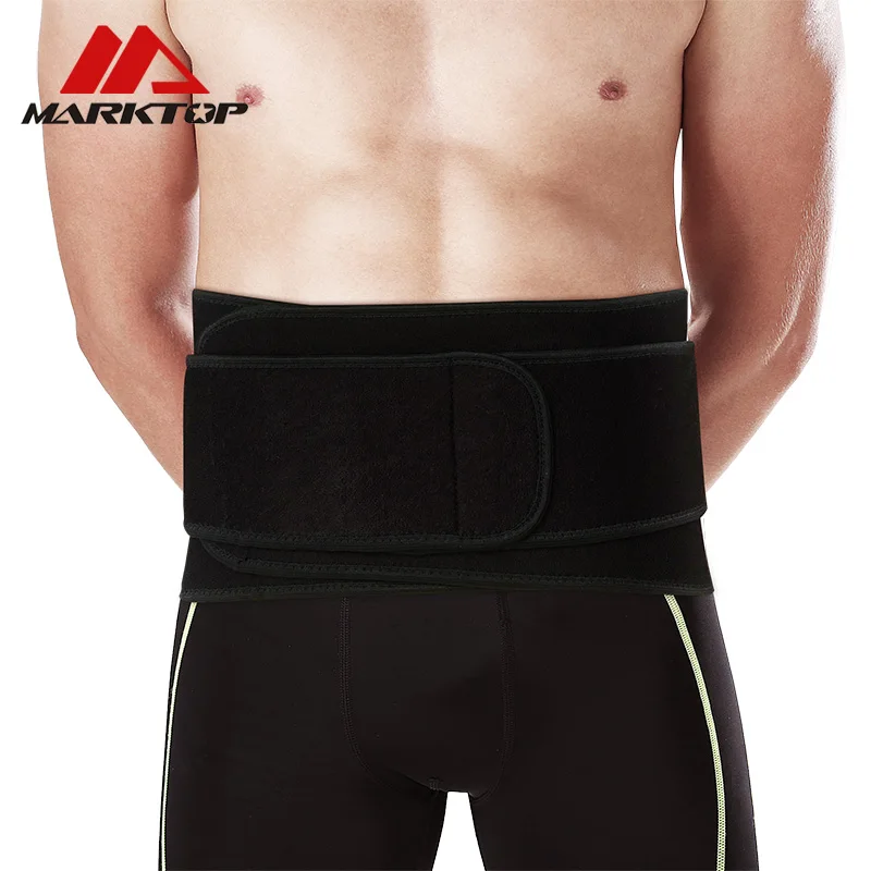 Marktop Adjustable compression waist belt fitness sports men and women fitness running training lumbar support