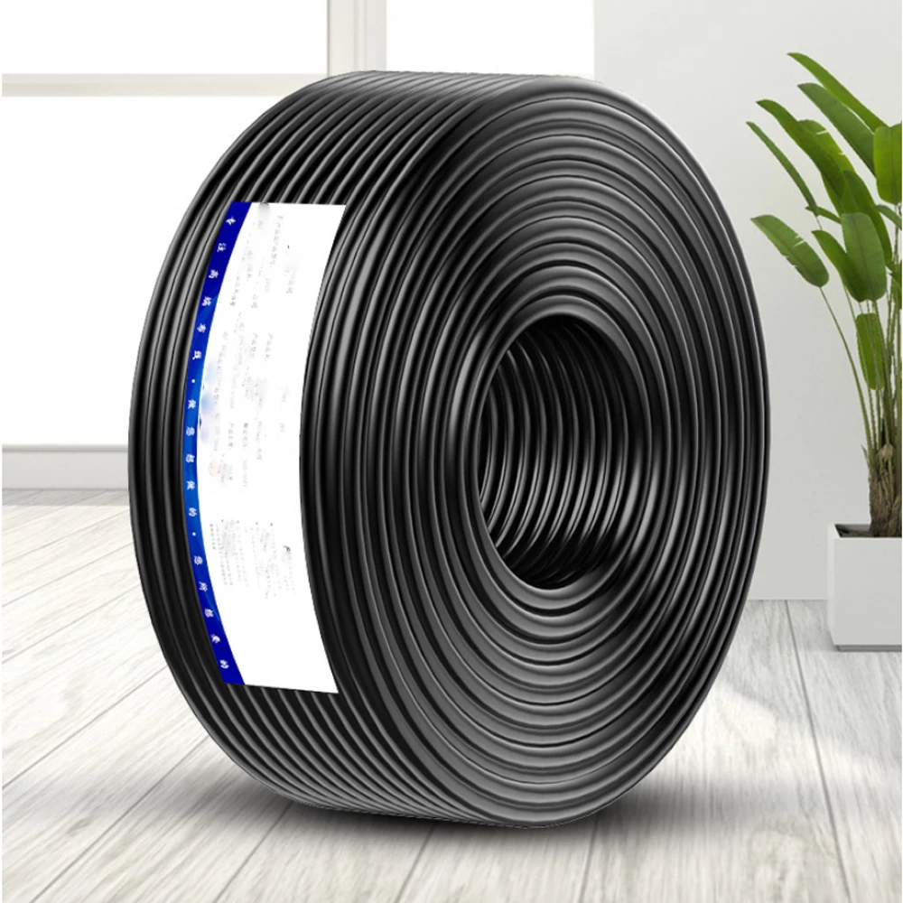 Video Intercom Door Phone Extend Cable 4x0.2mm² Tinned Copper RVVP Control Wire Signal Wire for Video Intercom System