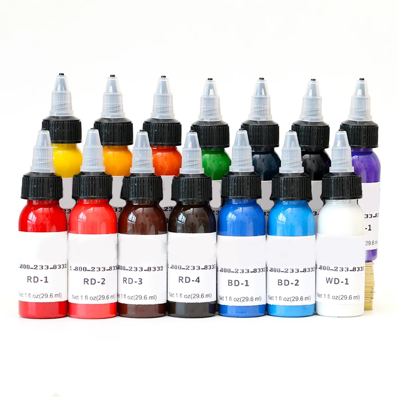 30ML Hot Professional High Quality ink Black Tattoo Ink Black Pigment Body Art Simple