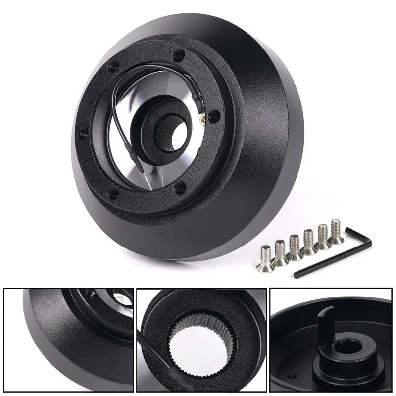 

Steering Wheel Connection Adapter Applicable for BMW E30H Series Steering Wheel Short Hub Replacement Automobile Interior Parts