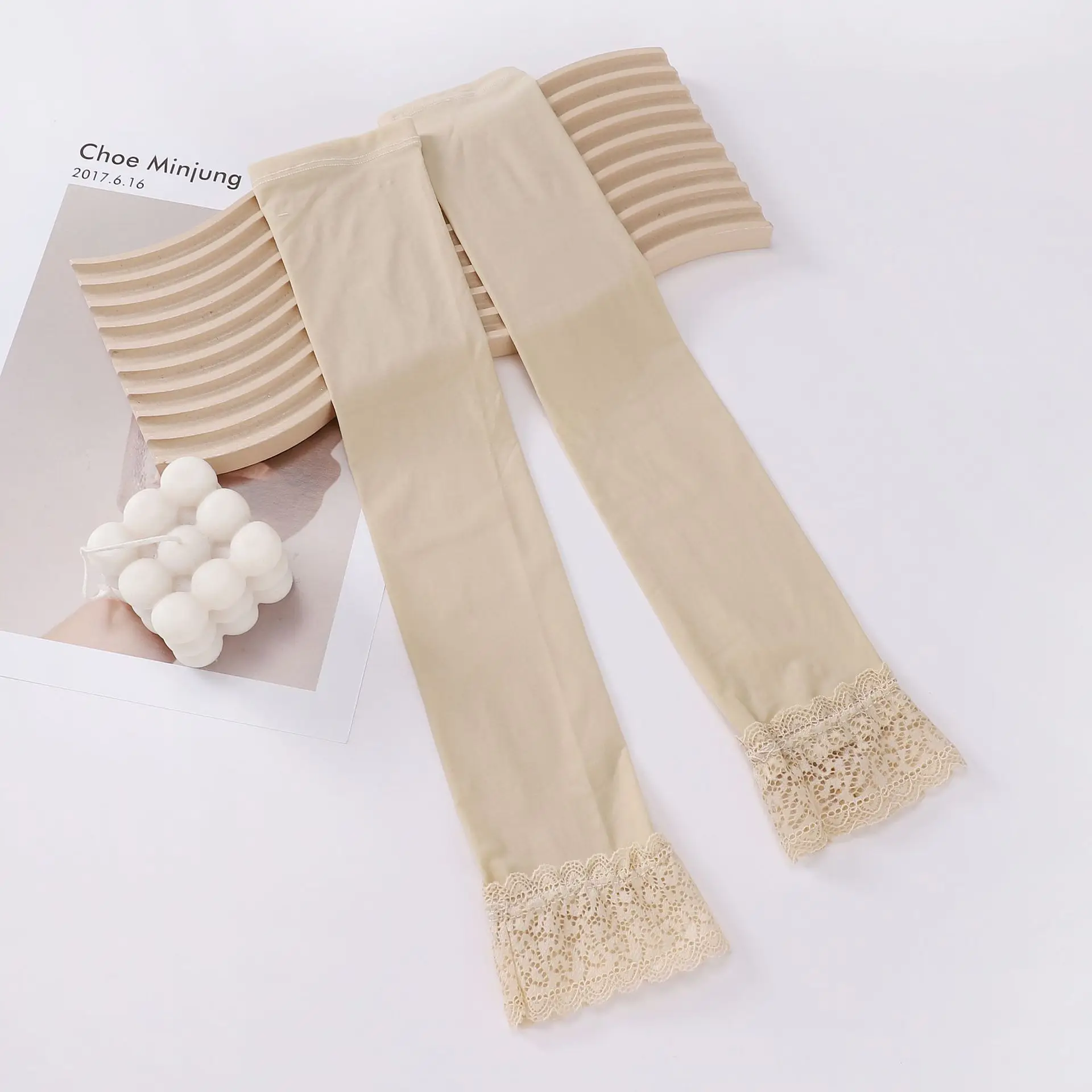 1Pair Arm Sleeves for Women Ruffles Arm Cover Oversleeve Detachable Sleeve Cuffs Lace Cuffs UV Protection Armbands Fake Sleeve