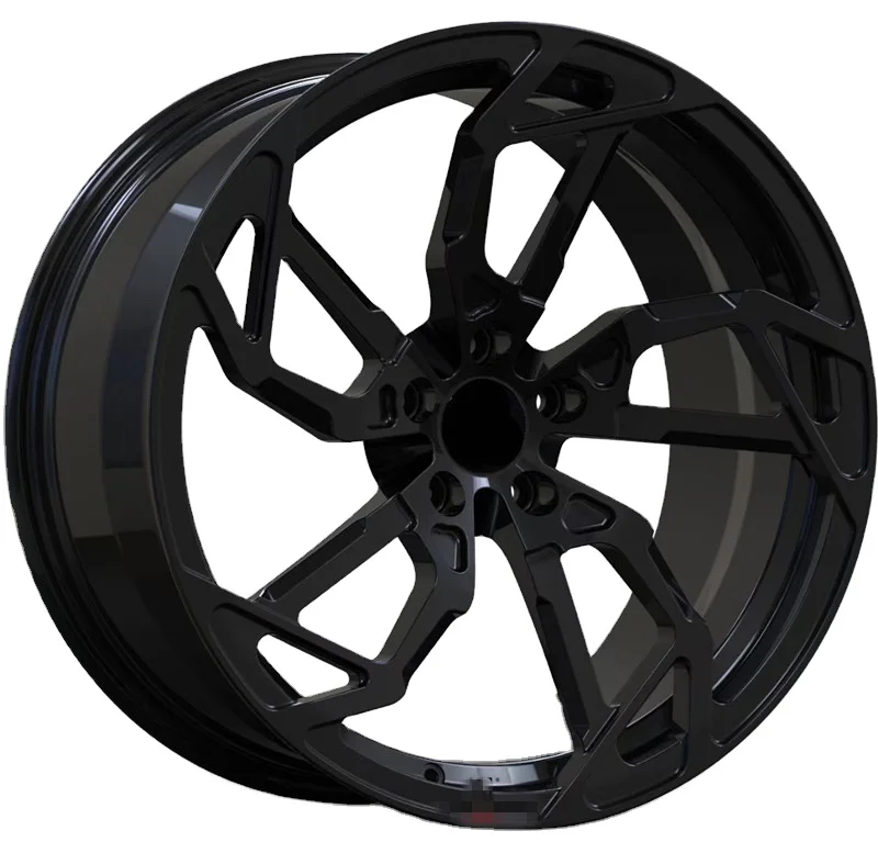 

5x1143 Offroad Car Sport Racing Black Forged Mag Wheel Rims Universal