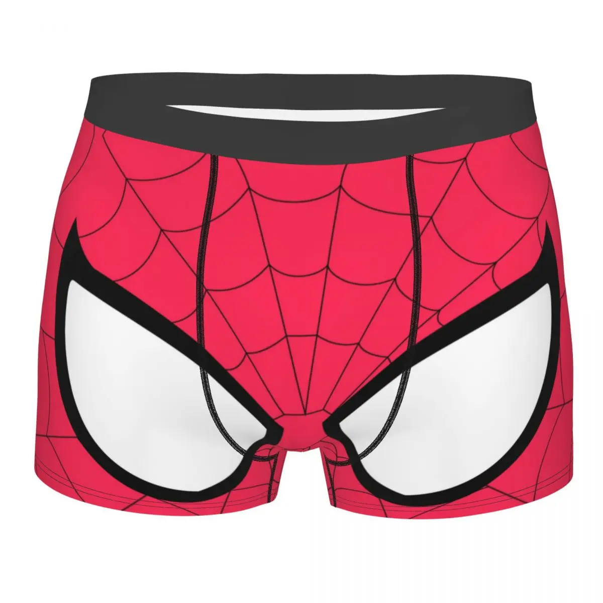 

Custom Spider Web Eye Underwear Men Stretch Spider Man Boxer Briefs Shorts Panties Soft Underpants For Homme