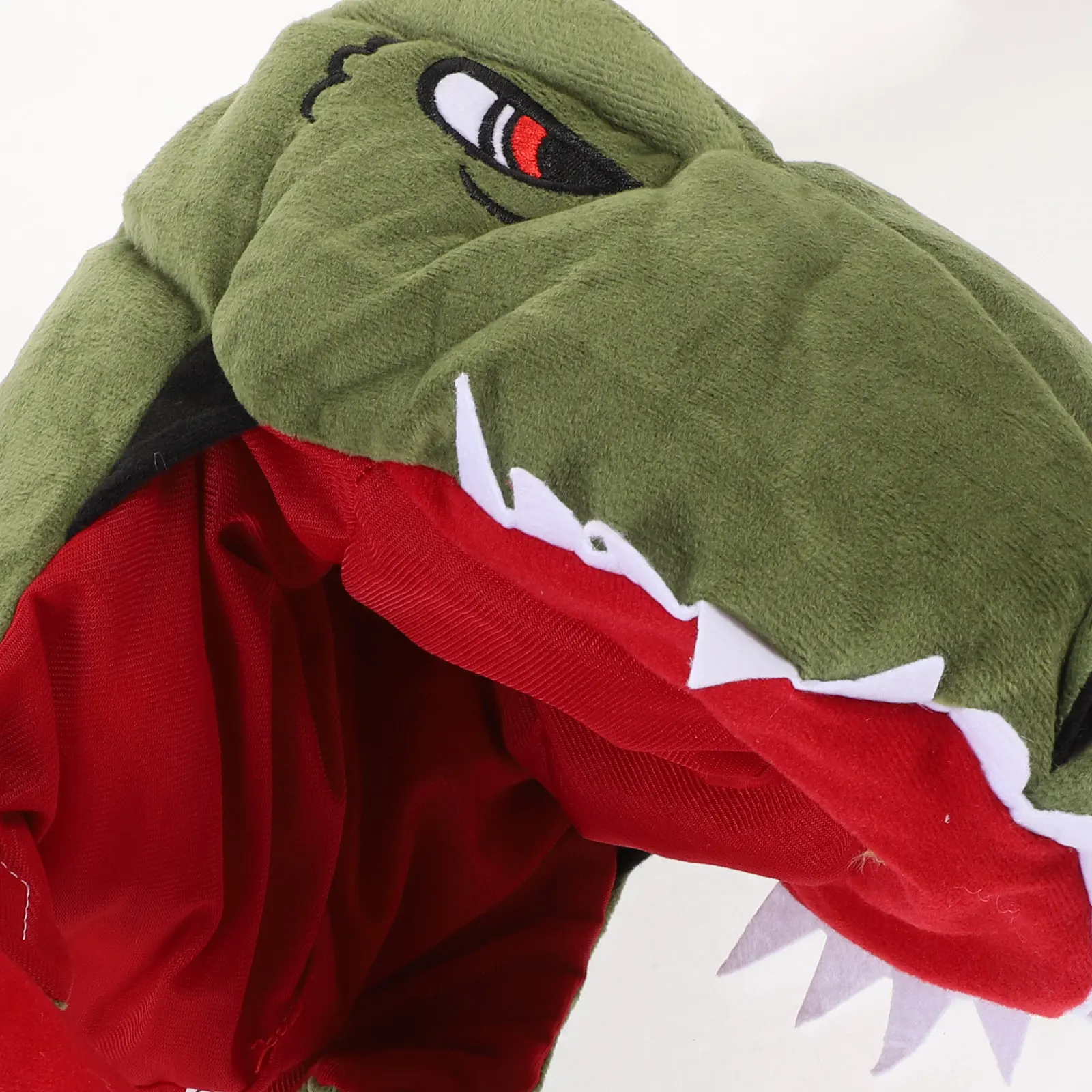 

1Pcs Dinosaur Shaped Hat Green Winter Warm Headwear Party Headgear Photo Prop Festival Costume Dinosaur Shaped Hat