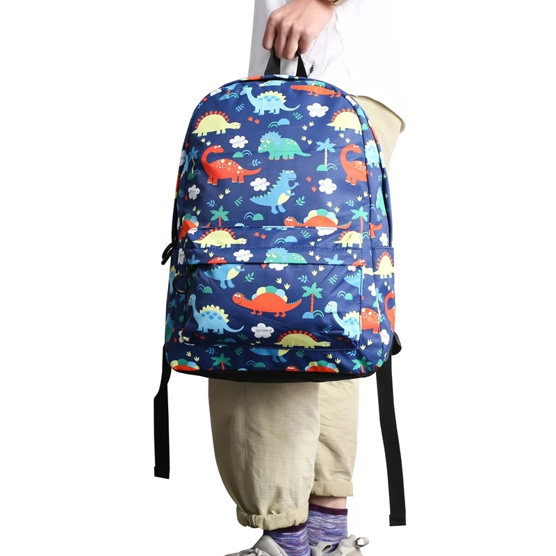 Backpack Cartoon Dinosaur Printed Backpack Student School Bags For Teenage Girls Boys Children Kids Backpack