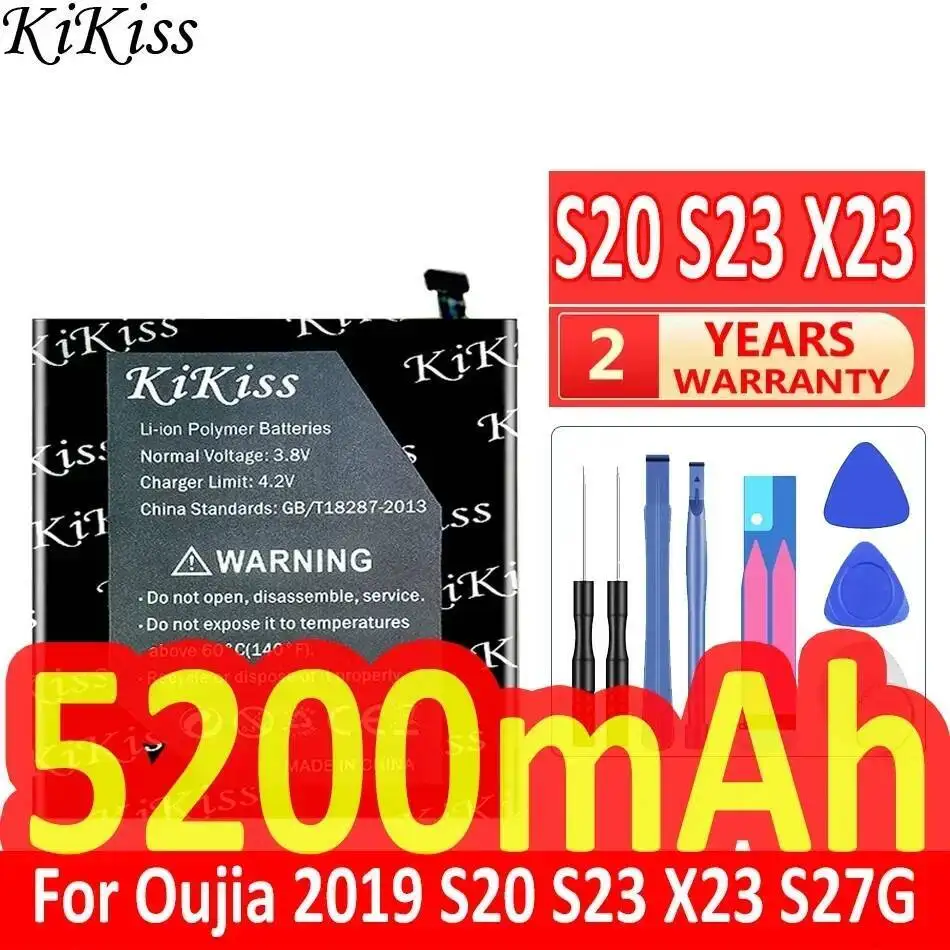 ل Oujia 2019 S20 S23 X23 S27G بطارية الهاتف المحمول 5200Mah صديقة للبيئة #2