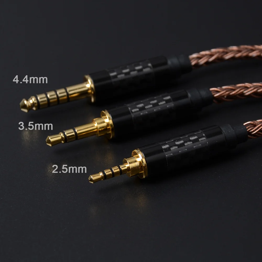 NiceHCK 16 Core High Purity Copper Earphone Cable 3.5/2.5/4.4mm Plug MMCX/2Pin  For TFZ TRNV90 ZSX CCAC12 NiceHCK F3/NX7 Pro/DB3