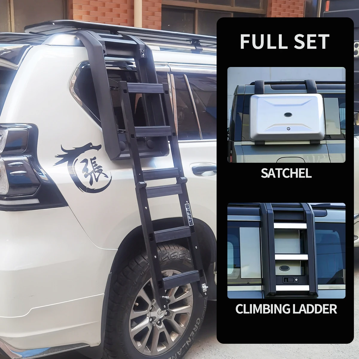 مصنع الساخن بيع منصة تحميل Land Cruiser 150 Locke سقف منصة رف الأمتعة #5