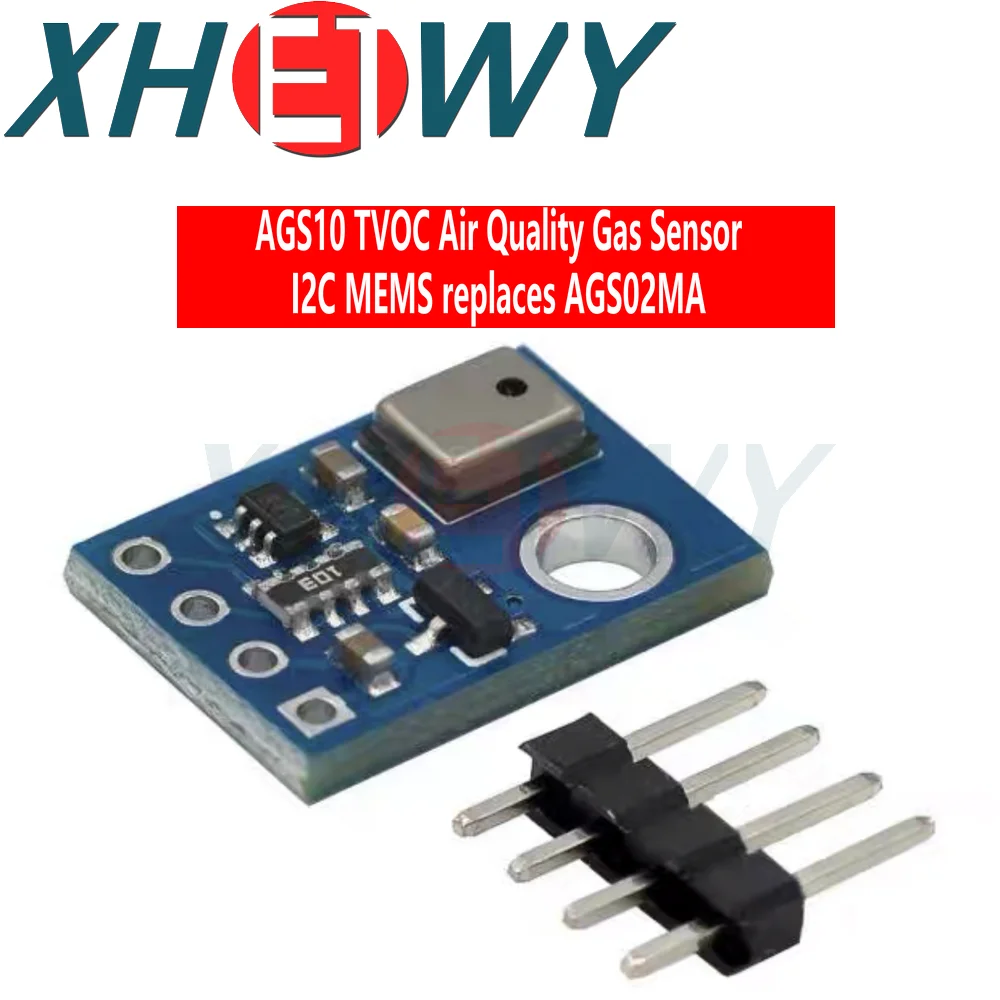 AGS10 TVOC air quality gas detection sensor module I2C MEMS replaces AGS02MA