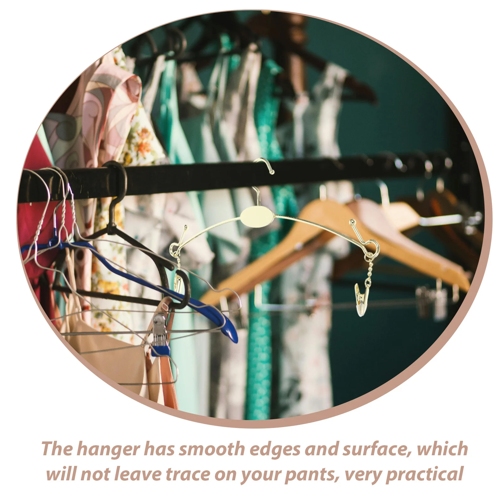 

10Pcs Iron Hangers Underwear Bra Organizer Closet Storage Multi Functional Space Saving Metal Hangers Bra Rack