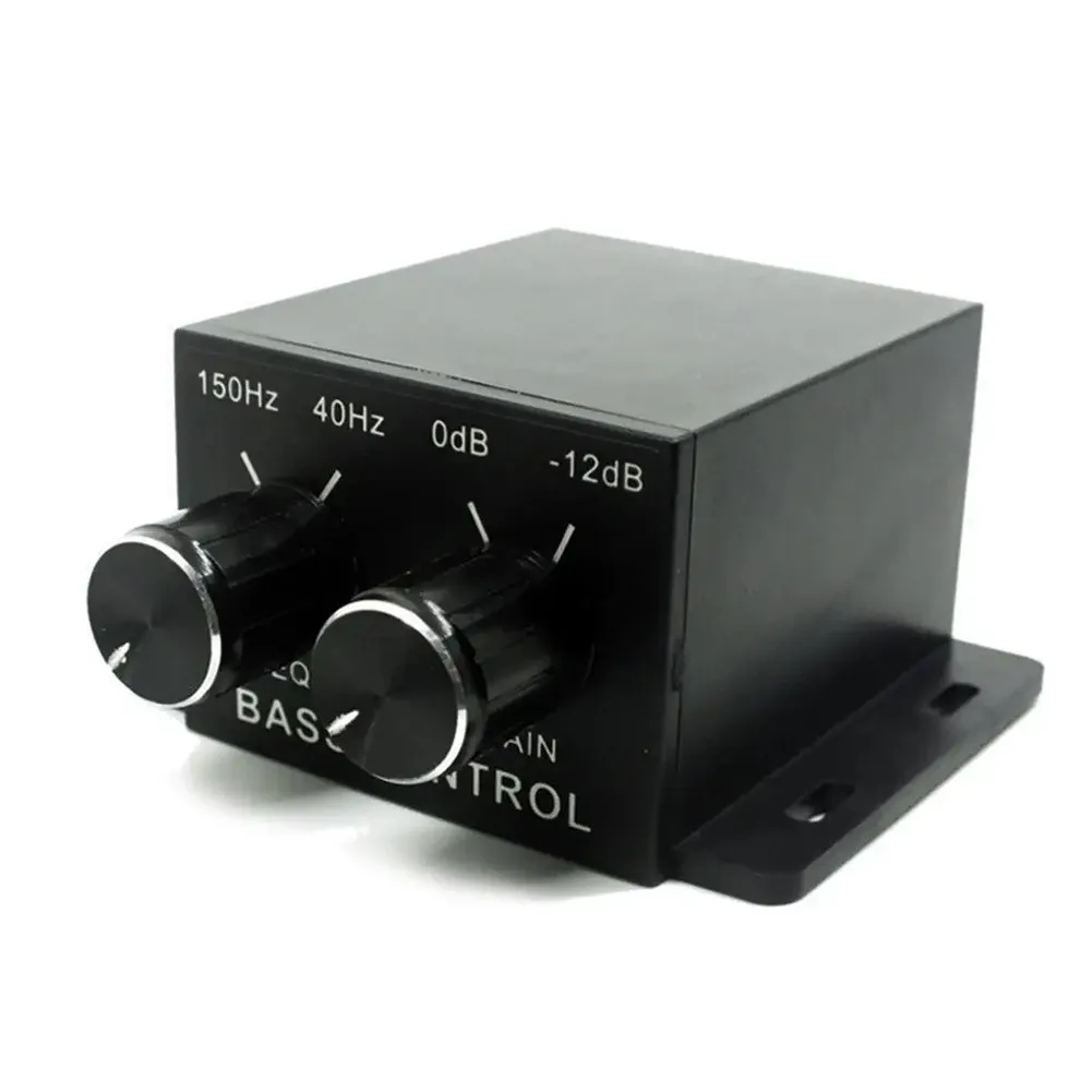 

For RCA Output Bass Controller Adjustable Subwoofer Control for Car Audio System Two Methods Gain and Frequency Adjustment