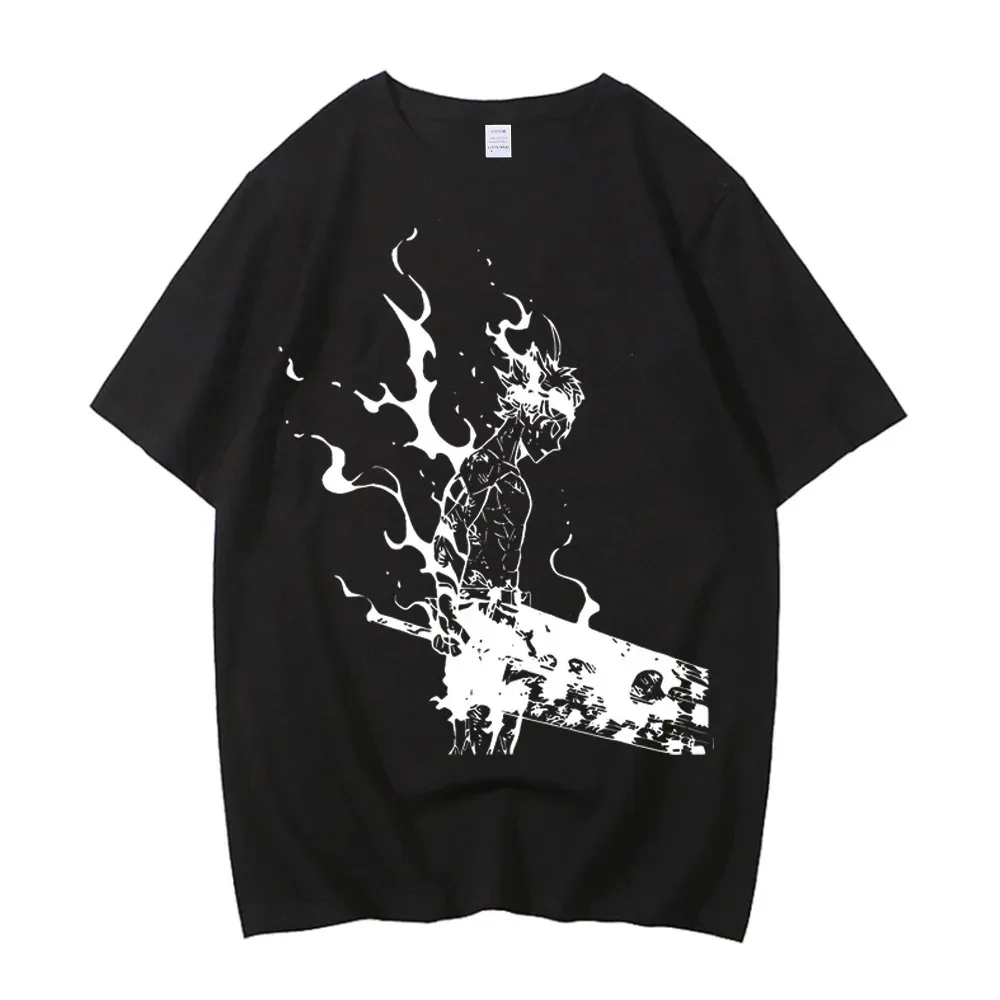 

Men Women Black Clover T Shirt Asta Manga Tshirt Cotton High-end Luxury T-shirt Clothing Summer Short Y2k Short Sleeves Classic