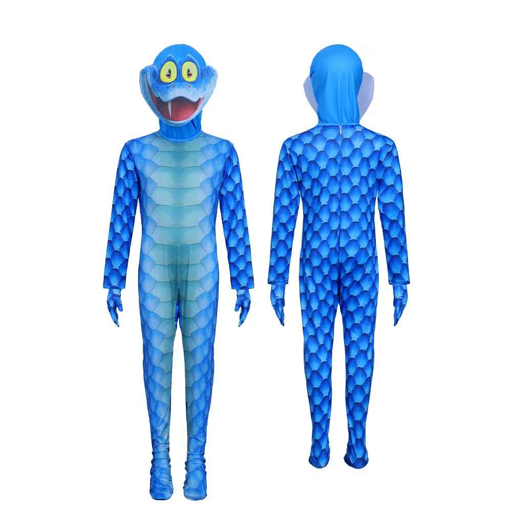 

Giant Snake Halloween Party Cosplay Jumpsuit Performance Costume