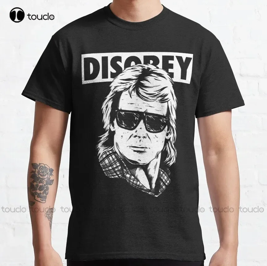 They Live We Sleep 1 Classic T-Shirt Black Tshirt Custom Aldult Teen Unisex Digital Printing Tee Shirt Xs-5Xl Fashion Funny New