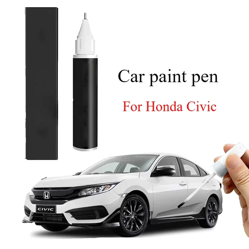 For Honda Civic paint pen Jingyao white dark gold blue dazzling blue tension red pearl white