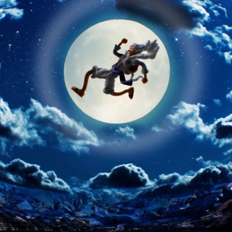 

BANDAI One Piece SHF Gear 5: Sun God Nika Original genuine PVC Action Anime Figure Model Toys Figure Collection Doll Gift