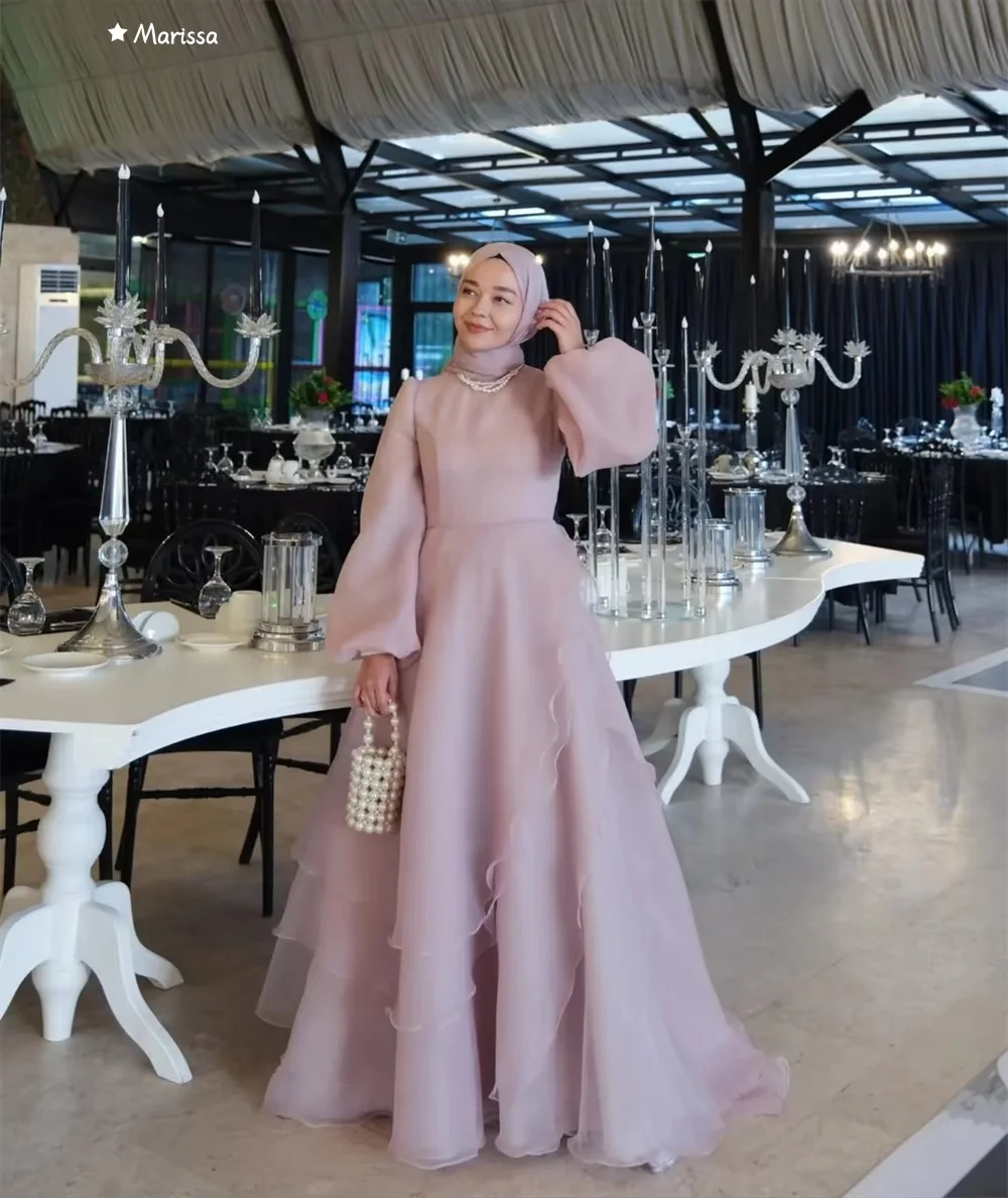 Marissa lavanda roxo vestidos de baile 2025 mulher festa árabe vestidos de noite para ocasiões especiais vestido de baile feminino feito sob encomenda