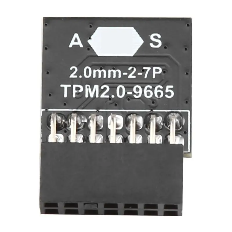 Module TPM2.0 pour ASUS 14-1 broches LPC Module de sécurité TPM Module LPC pour ASUS pour Win11 Module-Y41A