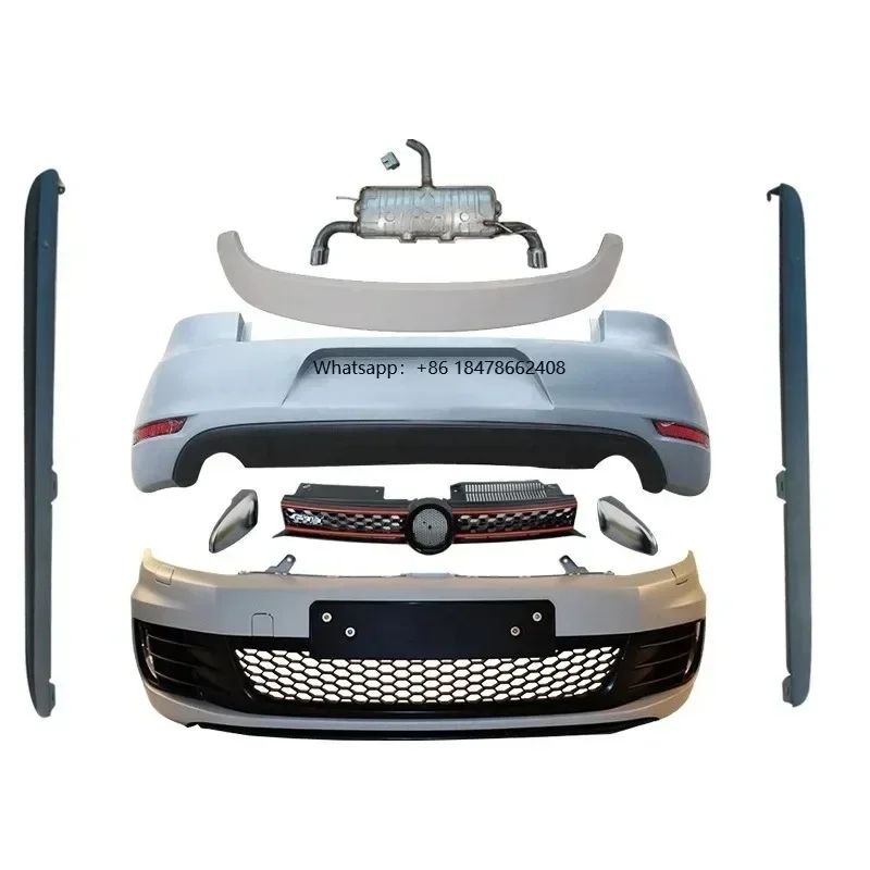 Auto Performance Parts Tuning Car Bumpers for Golf 6 Facelift GTI 09-13