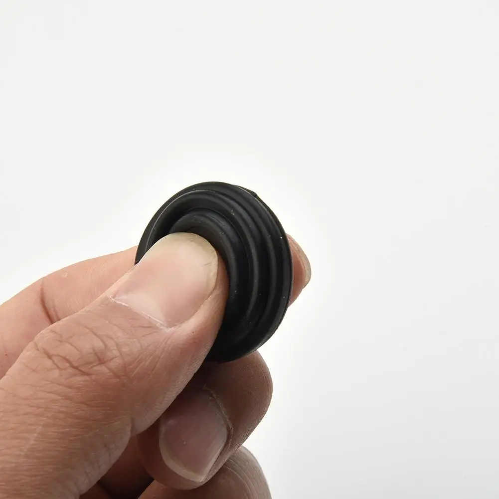 10 Pcs Anti-collision Gasket Car Door Anti-Collision Pad Sound Insulation Black Silicone Material Mouldings Trim Car Parts