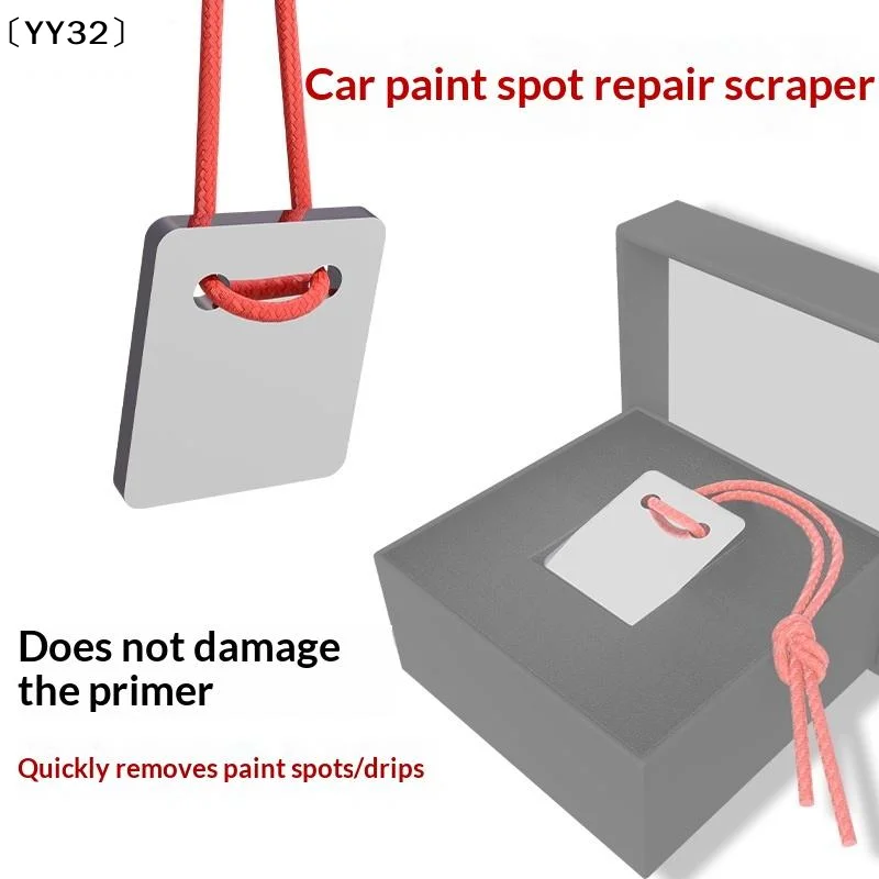 1Pc Sagging Varnish Paint Removal Film Clean Hard Surface Stains Treatment Scraper Tool Car Polishing Point Repair Scraper〔YY32〕