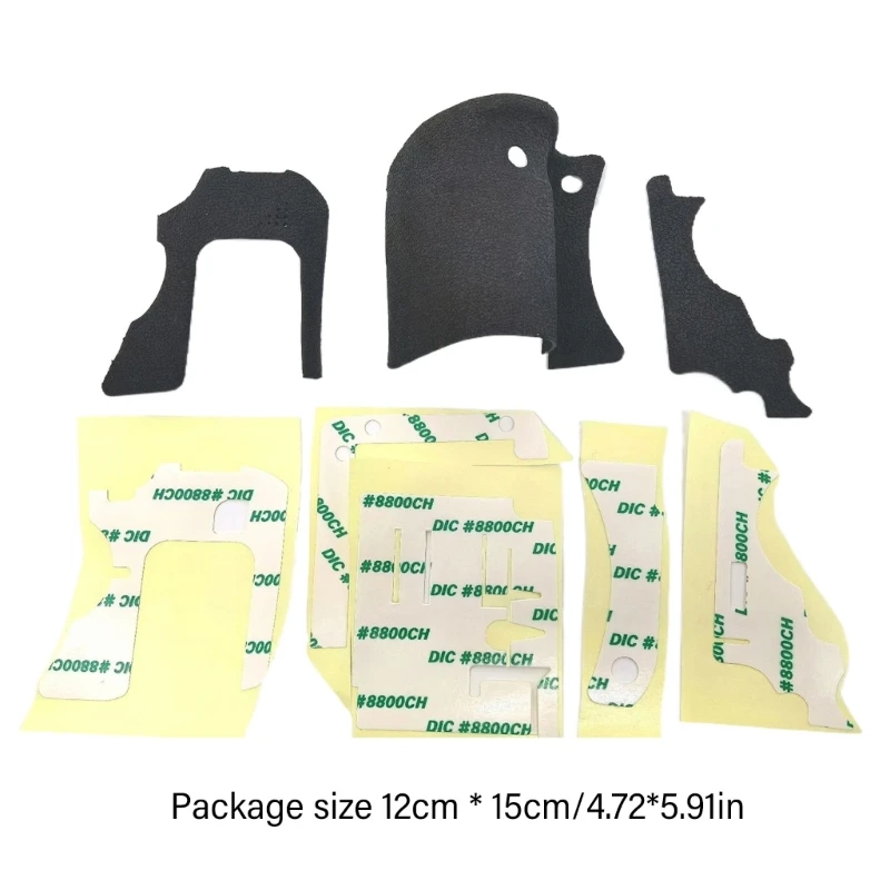 573A Capa borracha protetora para câmera externa para câmera 6D, resistente desgaste, fácil aplicação