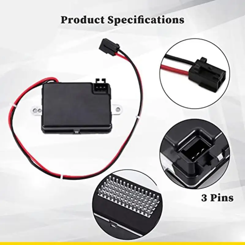 

Модуль управления резистором двигателя вентилятора переменного тока SZCH на 1999-2004 годы 5012699AA 05012699AA RU358