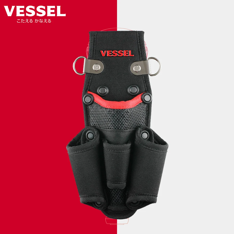 VESSEL Screwdriver Pliers Holder Ideal for Electric Puller Repair Kit for 220USB Electric Screwdriver Hangable Belt PouchT PH-40