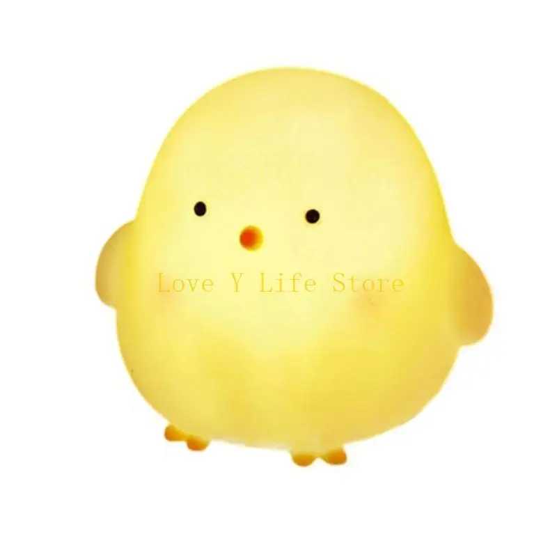 L74C Anti Brightness Childrens Night Lamp Flexible Bedroom Light PVC Texture Rechargeable Lamps for Wall Tabletop Use