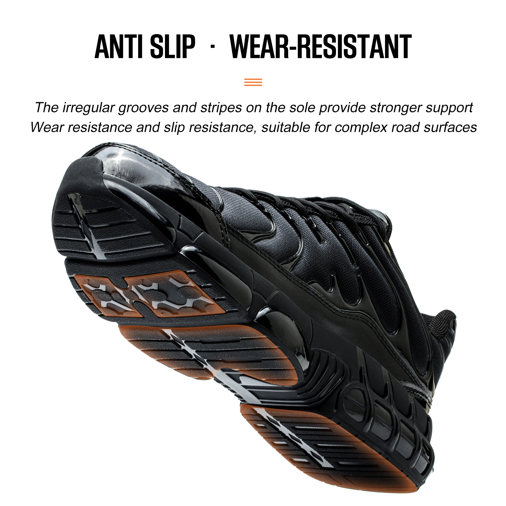 Safety Shoes Work Sneakers Steel Toe Men Puncture-Proof Work Boots Indestructible Security Boots Light Weight Hiking Sneakers