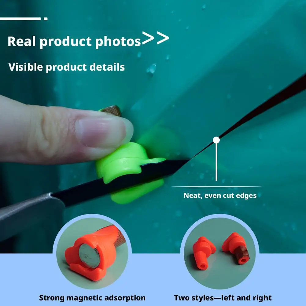 Picture 3: Car Tool Film Cutting Limiter with Edge Guide Precision Utility Knife for Vinyl Wrap Auto Tint Film Aid