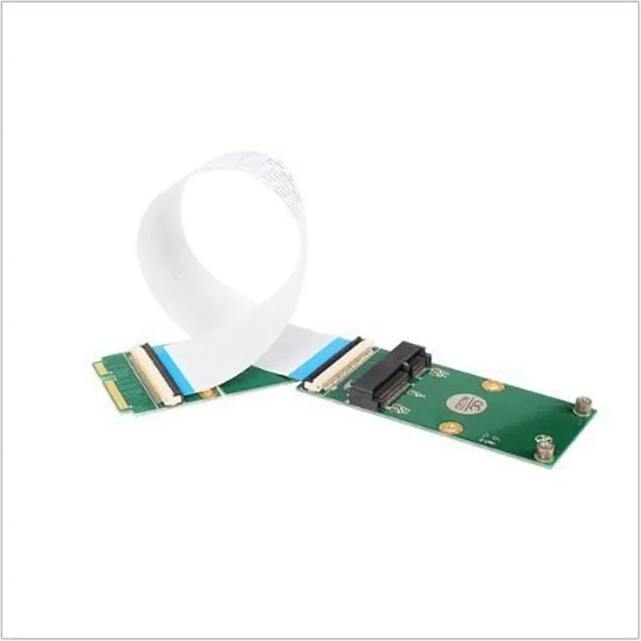 Mini PCIe to Mini PCIe Mini PCI-E Extender FPC 10/20/30CM Network Card Extend SSD Extend Extender Extension Adapter