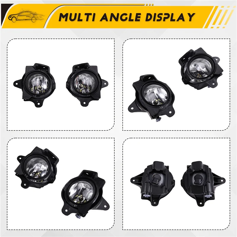 

L10A Автомобильный светодиодный передний бампер, противотуманные фары, комплект для Toyota Hilux VIGO MK7 2012 2013 2014 2015 2016 с комплектом жгутов проводов