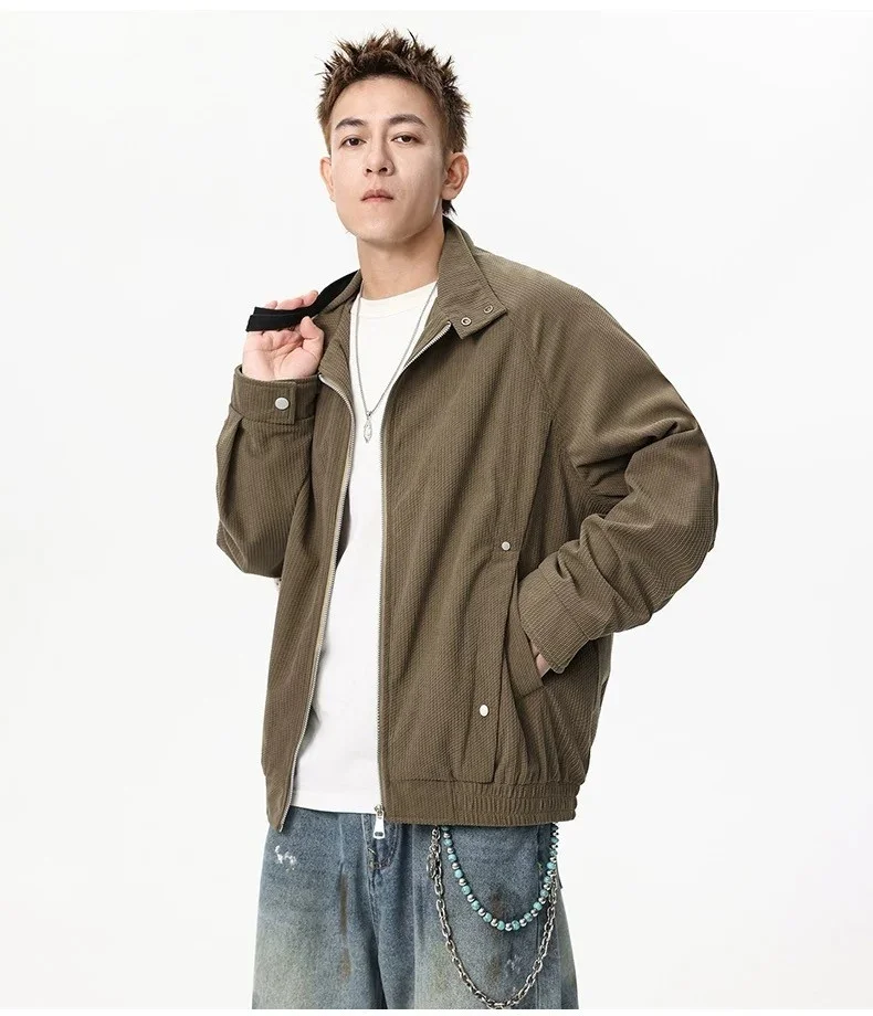 

Men'S Winter et Coats Mens Titanium High-End Gothic Suede Furis Brushed Mature Linings Jeans Satin Vintage Hearts Uniform Bf
