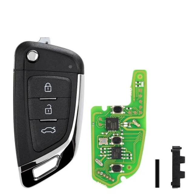 English Version 3 Buttons Xhorse XKKF03EN VVDI Wired Universal Smart control Remote Car Key For VVDI Tool 10pcs/lot