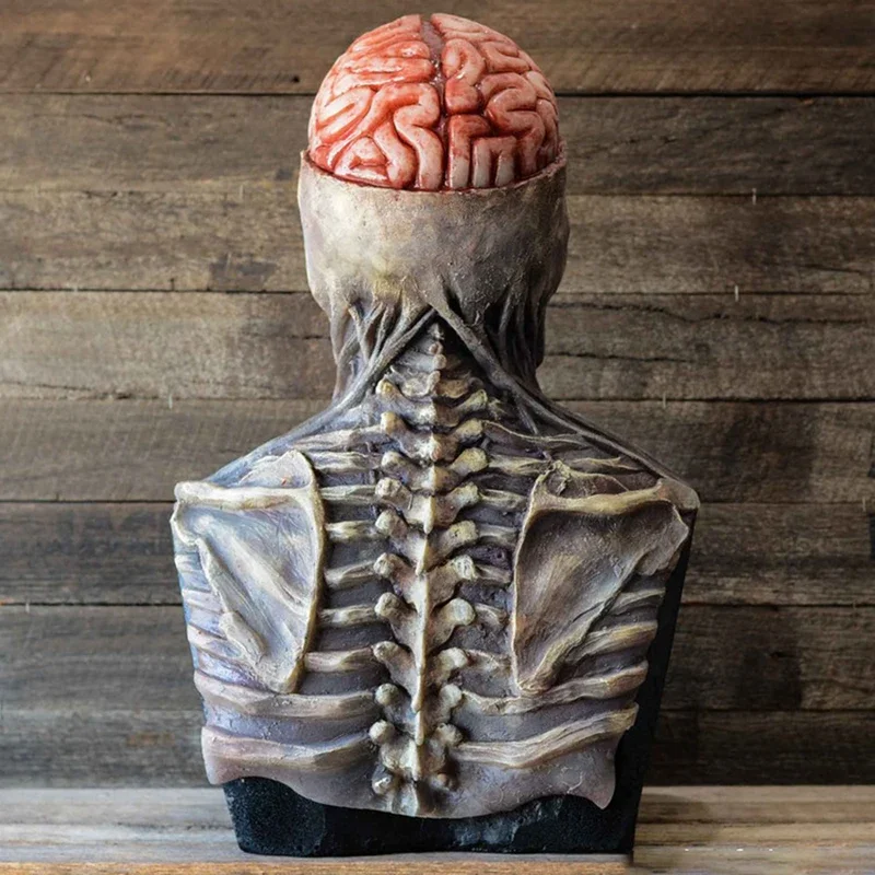 Gruselige Schädel Magier Maske Horror Clown Gothic Zombie Verkleidung Geist Halloween gruselige Latex Karneval Requisiten Maske für Gesicht Fantasie