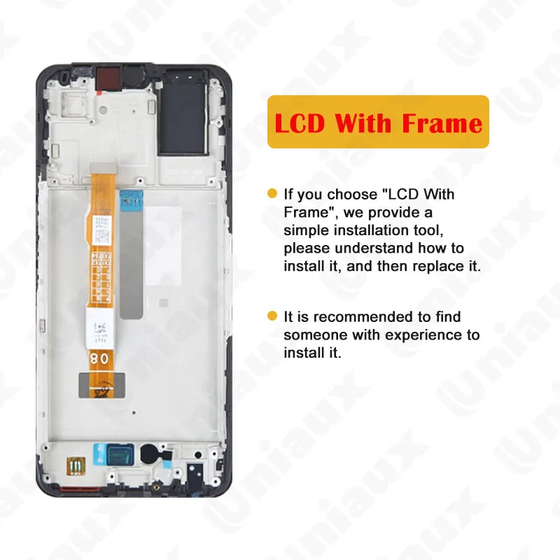 Originale 6.58 "per VIVO Y33s V2109 Display LCD Touch Screen Digitizer Assembly parti di riparazione