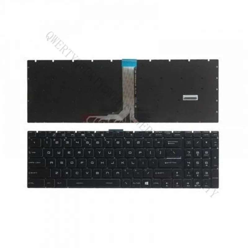 Ss + nuevo teclado para MSI GE63 Raider RGB GE63 8RD GE63 8RE GE63 8RF US retroiluminado