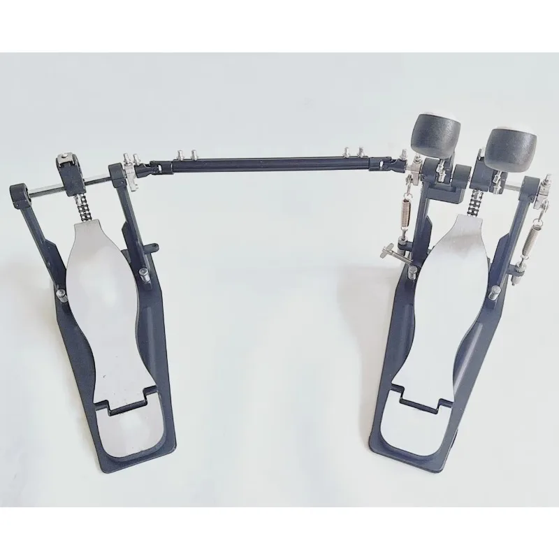 

Instruments and accessories with adjustable double strand, driven double bass drum pedal