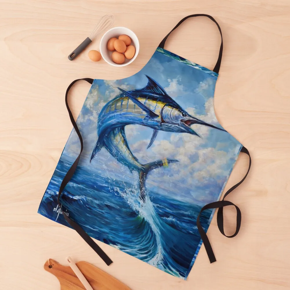 

Antigua Marlin Apron with pockets kindergarten teacher Costume Waiter Apron