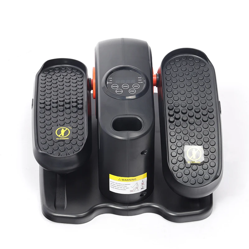 책상 아래 및 휴대용 타원형: 노인을 위한 미니 홈 다리 운동기, 계단 스테퍼로 두 배로 확장