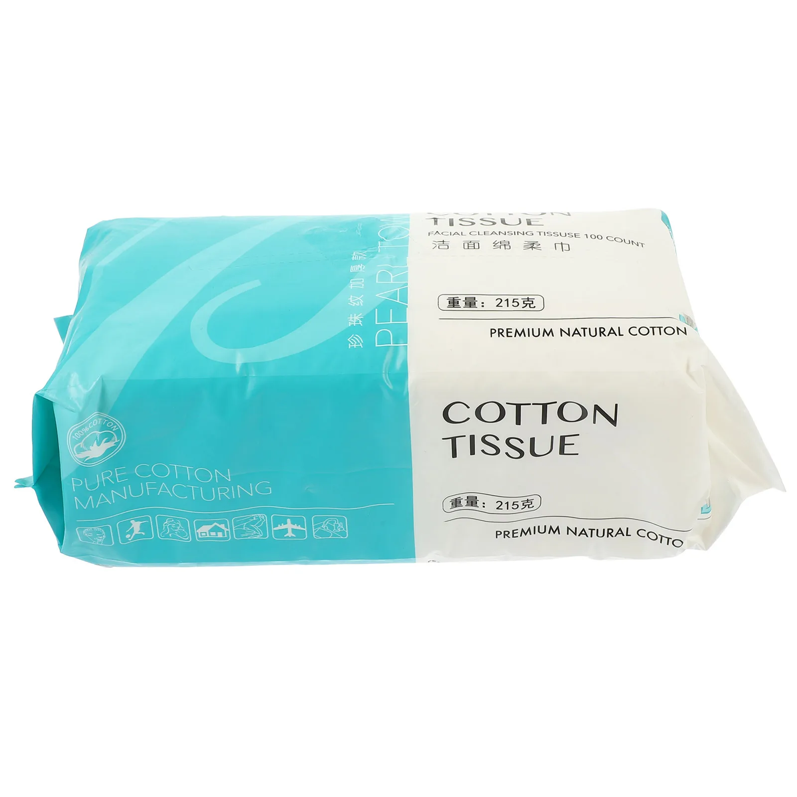 

Cotton Tissue Face Cleaning Wipes Soft Makeup Remover Functional Washcloth for All Skin Types Travel Business Trip Essentials
