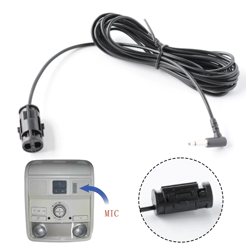 

Car MicrophoneMicro Car Radio 3.5mm Mic Stereo Mini Wired External Microphone For Auto Dvd Radio Long Mini Microfono