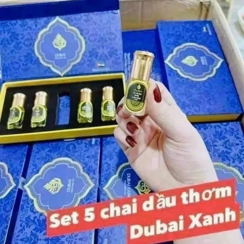 

Set 5 chai tinh dầu nước hoa dubai lưu hương lâu - set dùng cho cả nam và nữ, Nuoc hoa tinh dau dubai set 5 chai